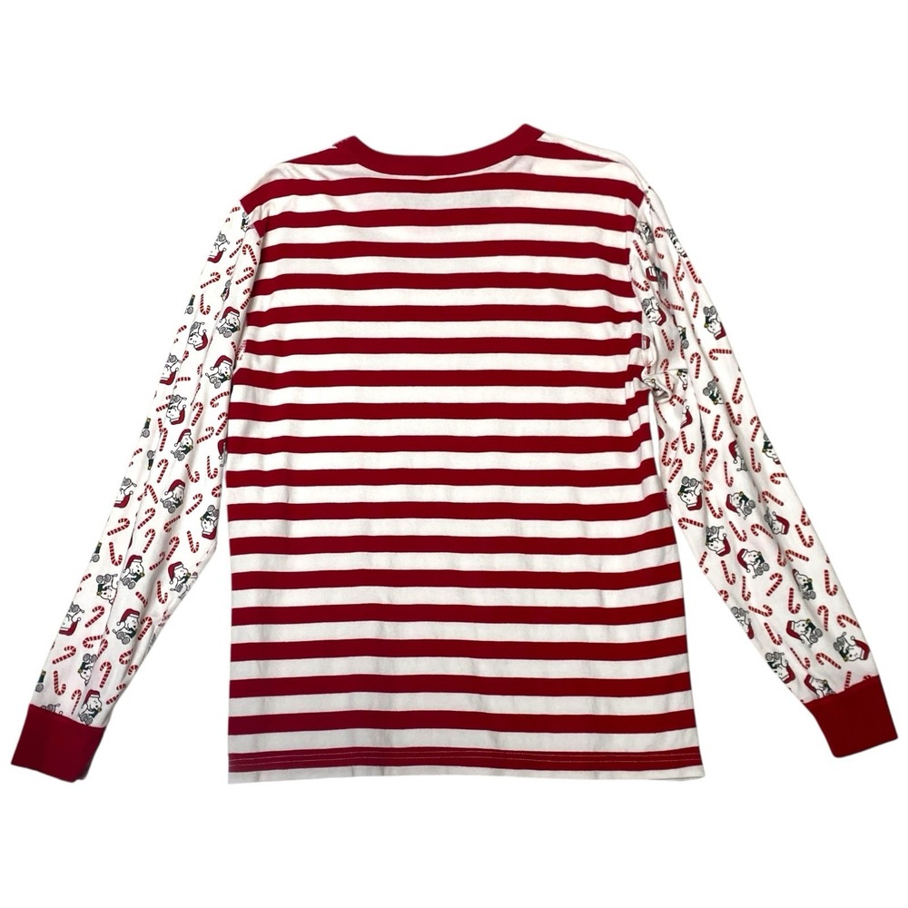 Hannah Andersson Peanuts Snoopy Santa Christmas PJ Top Adult XL Holiday Matching - Picture 2 of 13